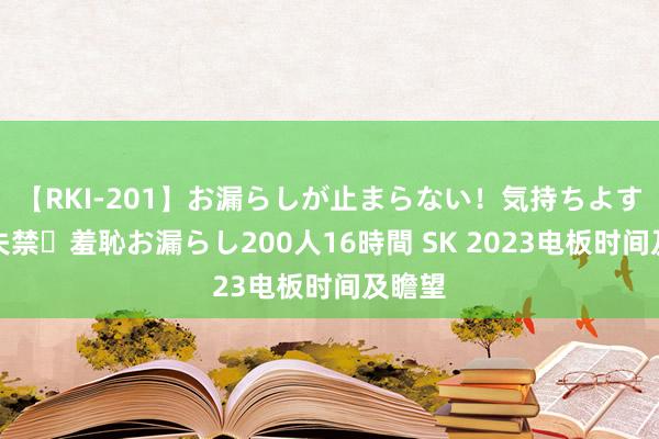 【RKI-201】お漏らしが止まらない！気持ちよすぎる失禁・羞恥お漏らし200人16時間 SK 2023电板时间及瞻望